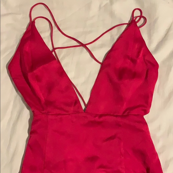 Hot pink shop bop dress. - Picture 2 of 3